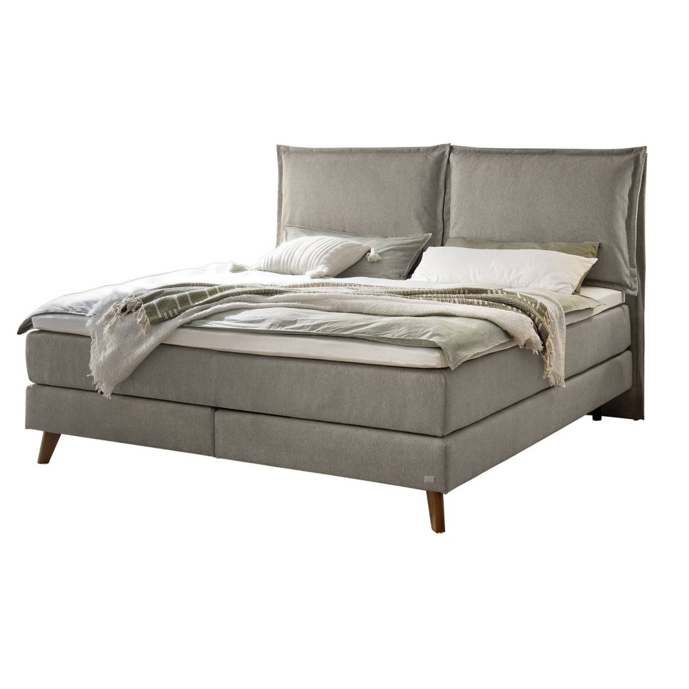 Boxspringbett Ricarda | Pace grey | 200 x 200 cm | 1129849-11