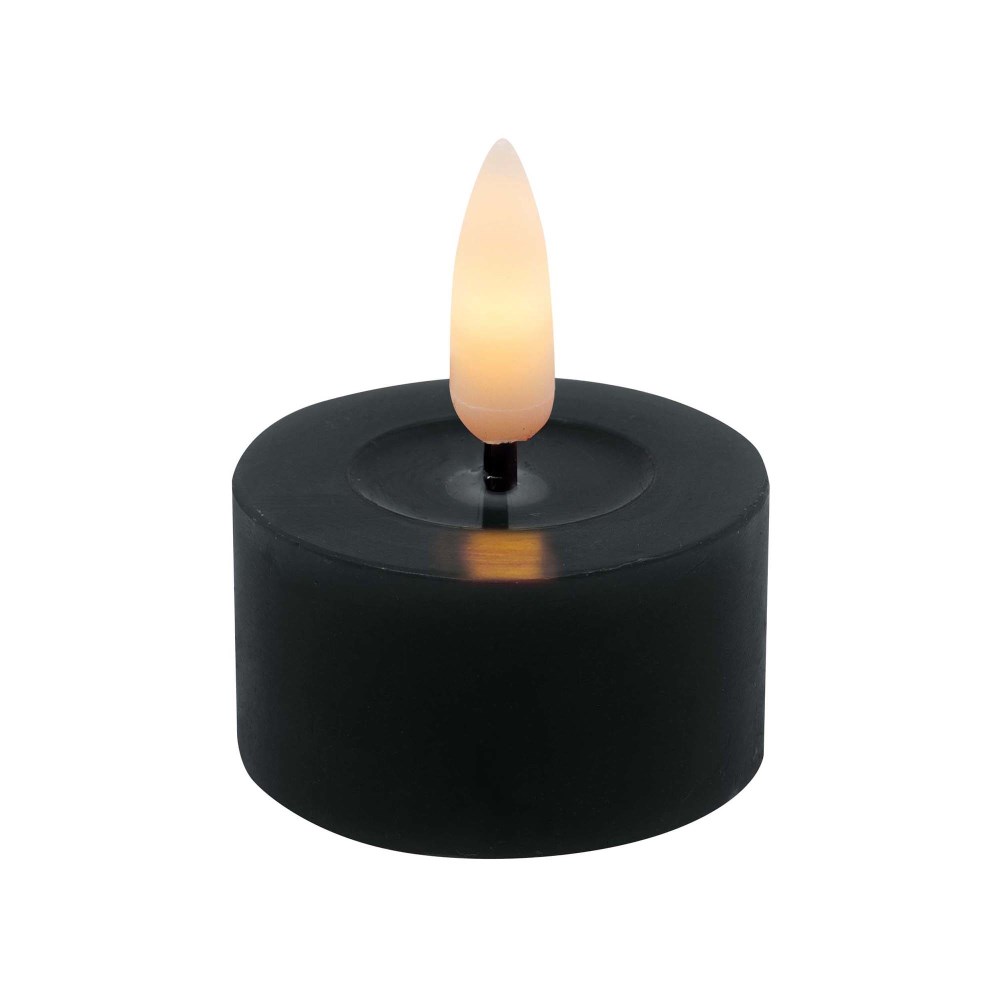 LED Echtwachs Teelicht 2-er Set