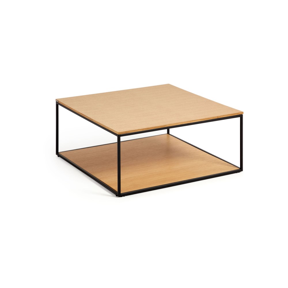 Couchtisch Yoana Bearbeitetes Holz, Oak, ca. 80x35x80 cm