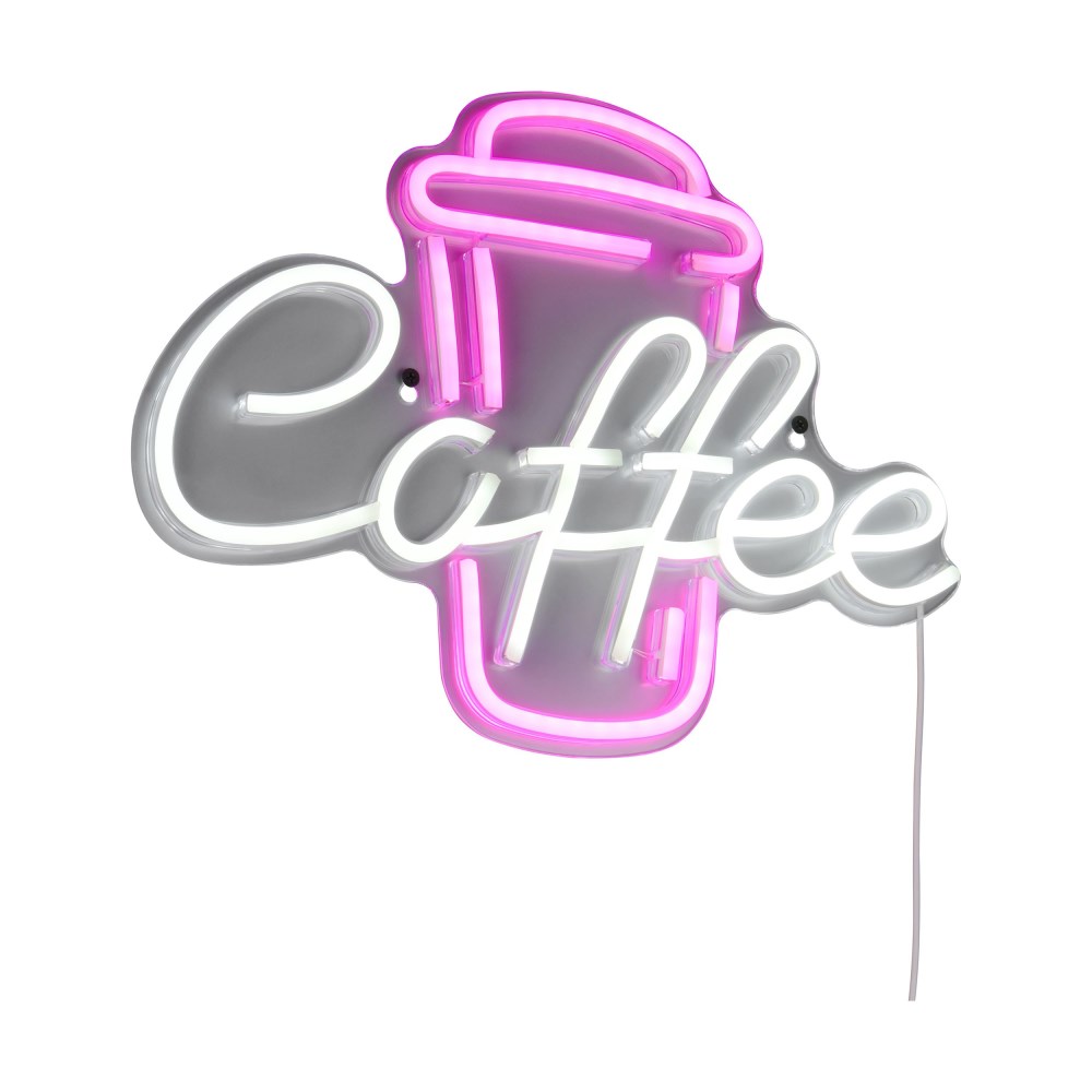 Wandleuchte Coffee transparent klar