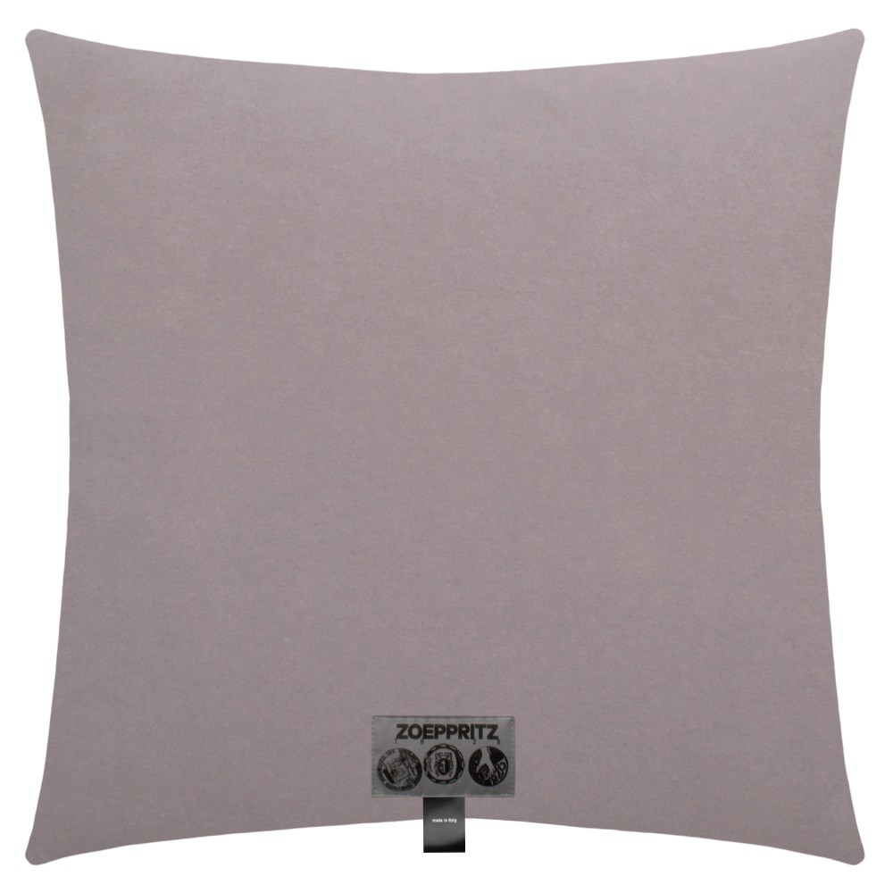 zoeppritz 1828 Kissenhülle Soft-Fleece light grey