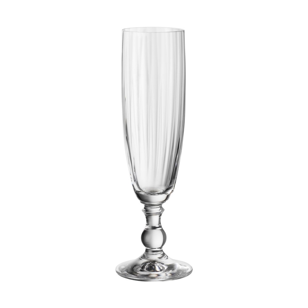Sektkelch 230ml Georgia klar ca. 20 cm, Kristallglas